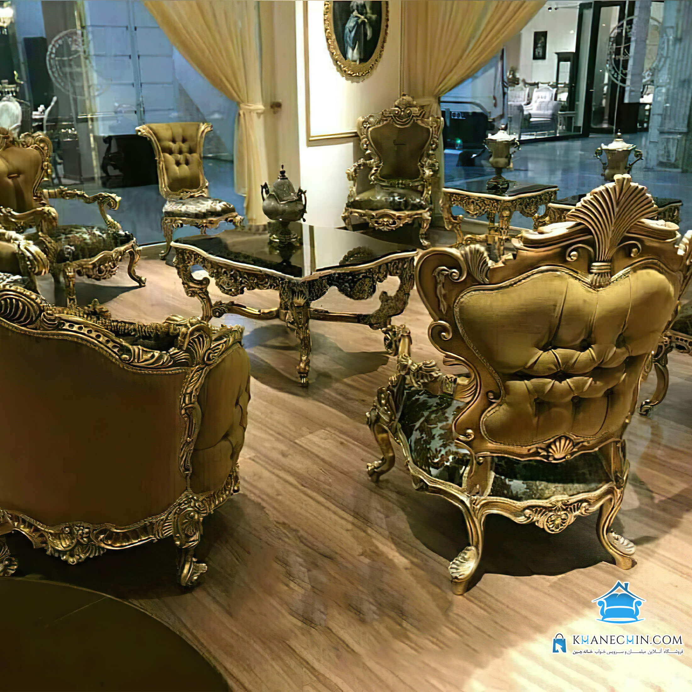 مبل سلطنتی پر کار خرچنگی مبل سلطنتی پر کار خرچنگی