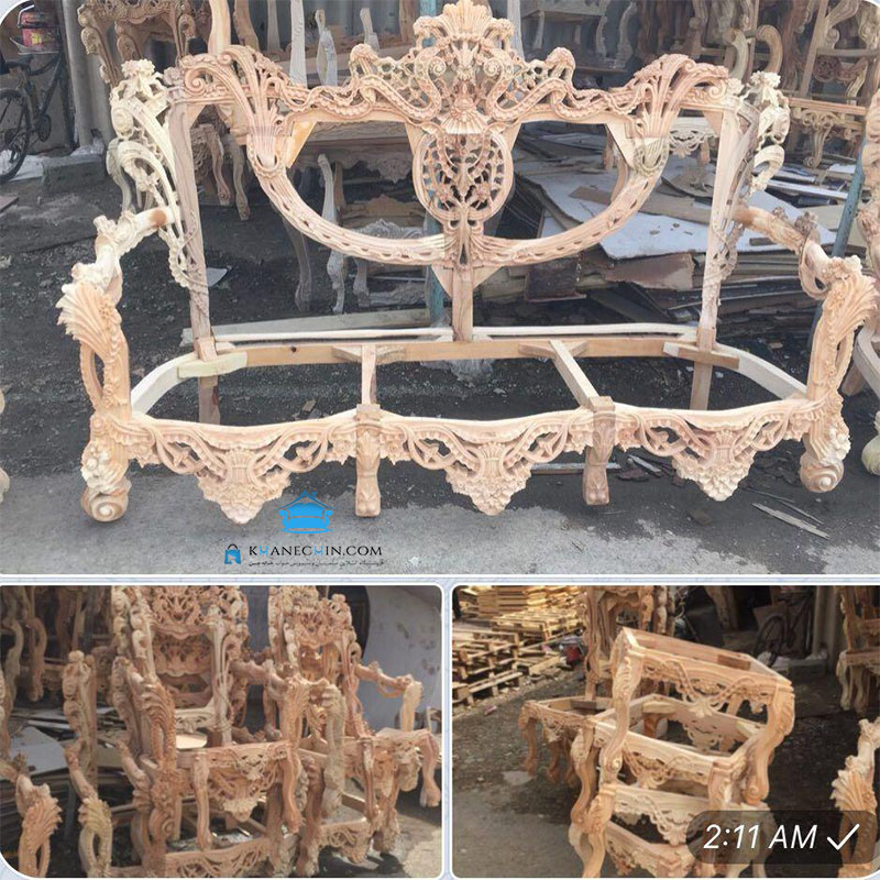 اسکلت مبل کلاسیک مدل خرچنگی اسکلت مبل کلاسیک مدل خرچنگی