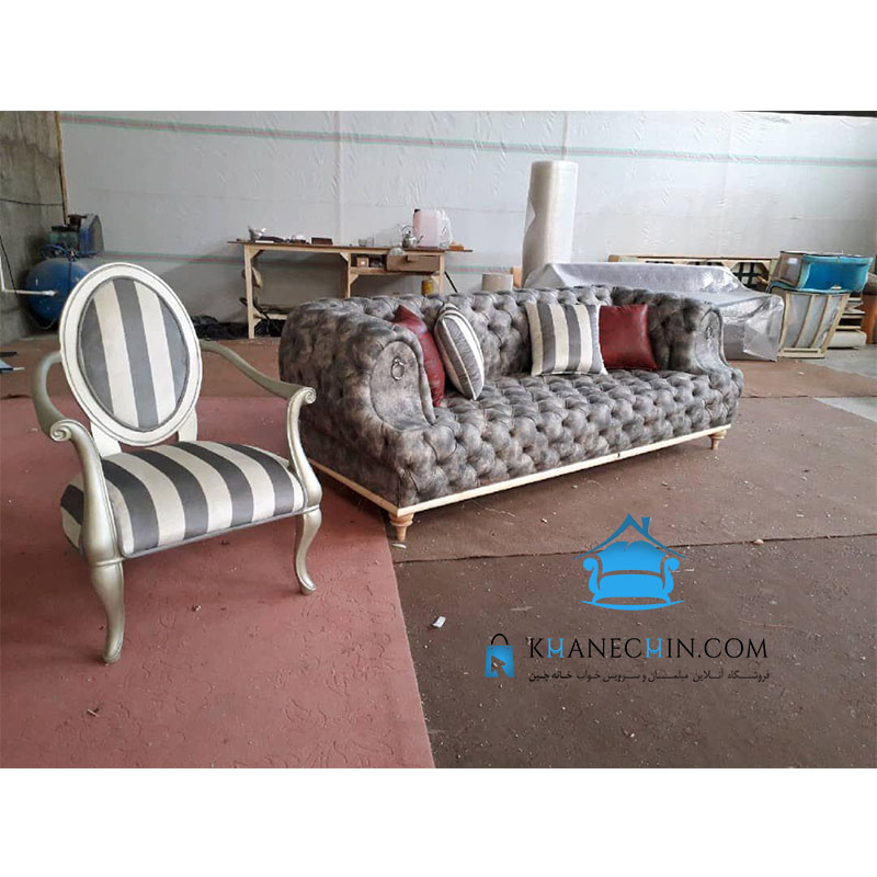 ست مبل راحتی مدل چستر لوگانو ست مبل راحتی مدل چستر لوگانو