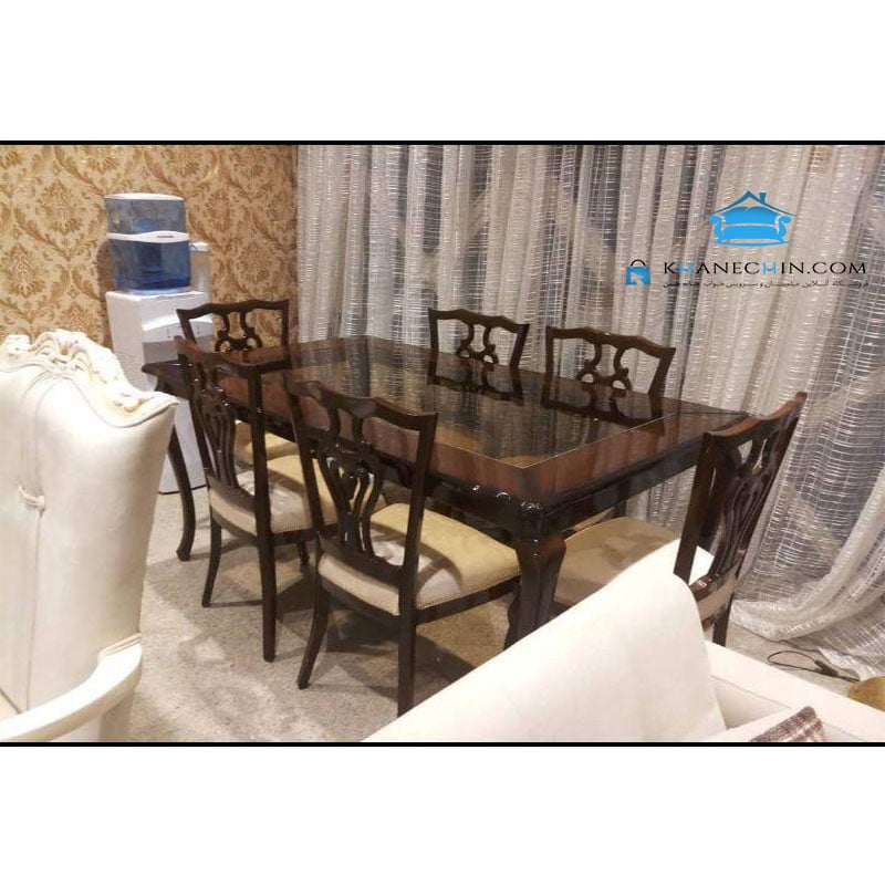 میز 8 نفره غذا خوری مدل اتریشی میز 8 نفره غذا خوری مدل اتریشی