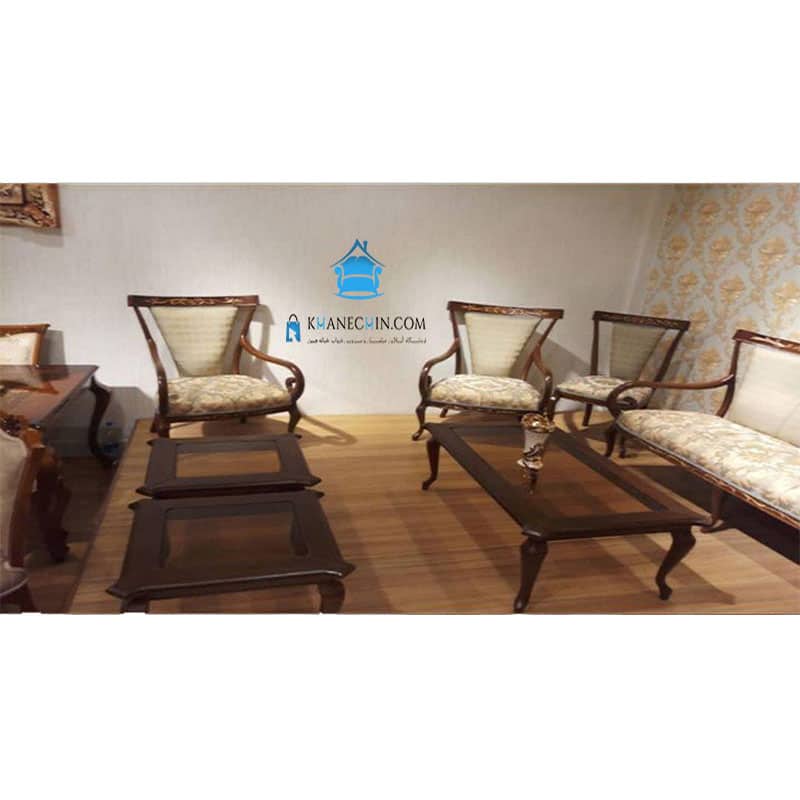 مبل کلاسیک مدل پارادایس معرق 2 مبل کلاسیک مدل پارادایس معرق 2