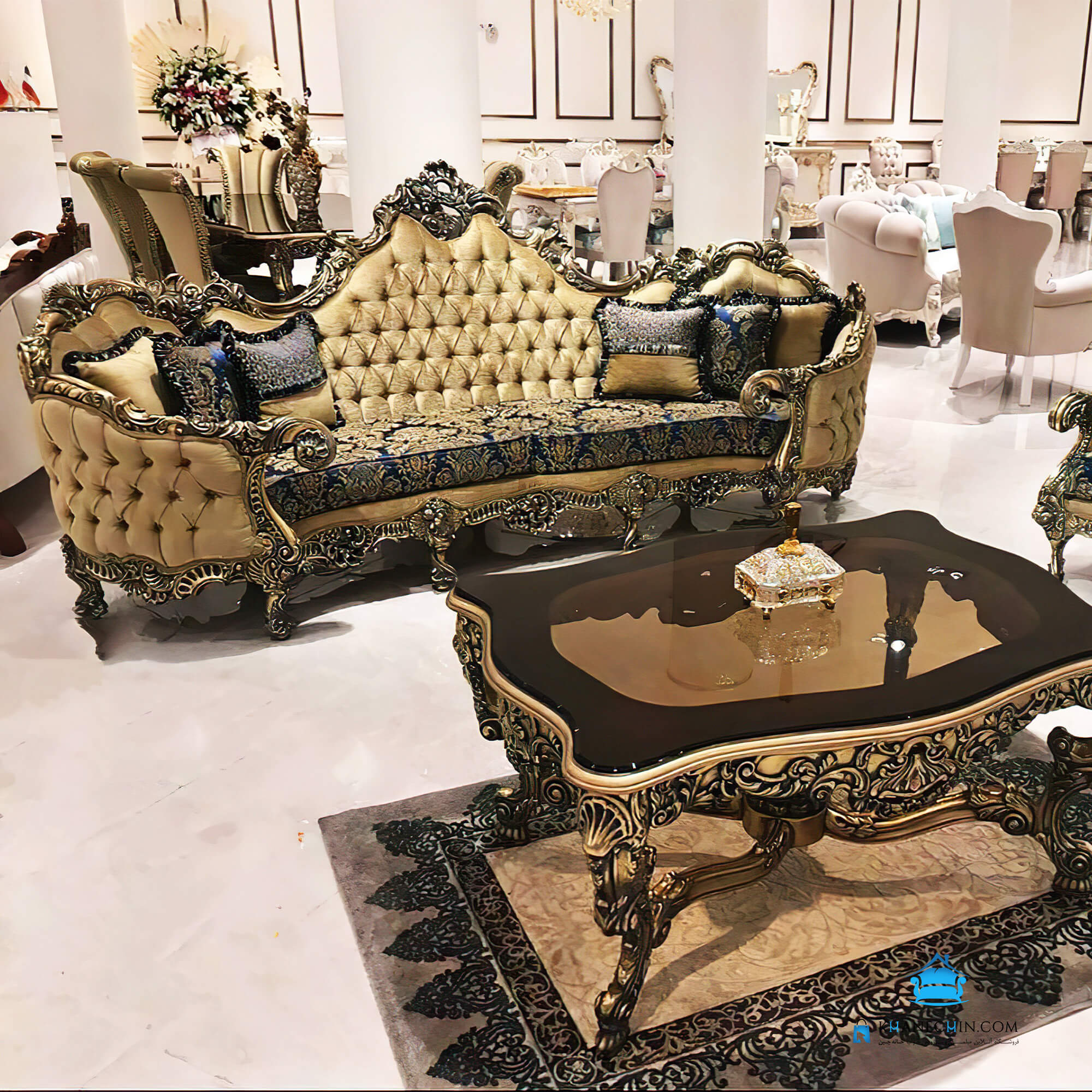 مبل سلطنتی مدل خرچنگی مونالیزا مبل سلطنتی مدل خرچنگی مونالیزا