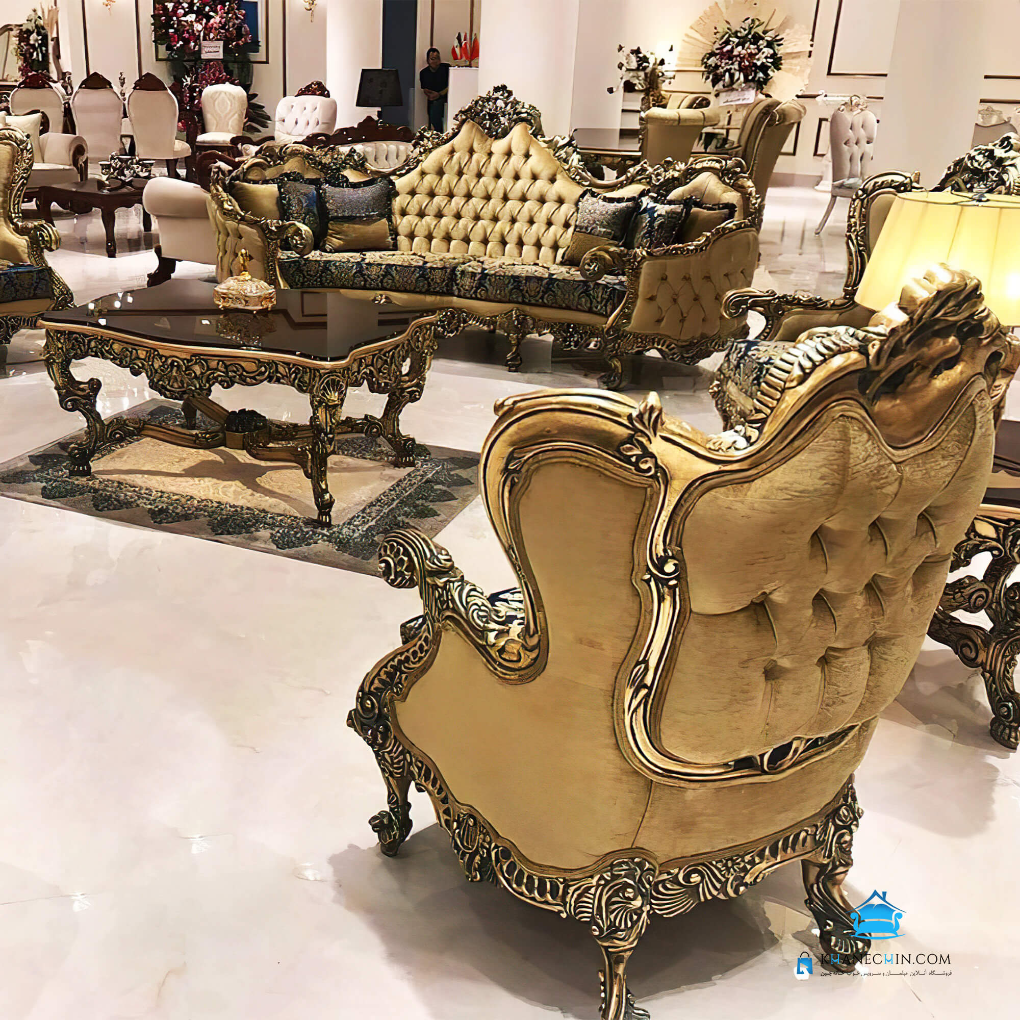 مبل سلطنتی مدل خرچنگی مونالیزا مبل سلطنتی مدل خرچنگی مونالیزا