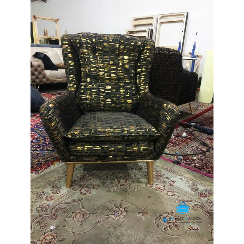 تکنفره مبل راحتی مدل ژاکلین تکنفره مبل راحتی مدل ژاکلین