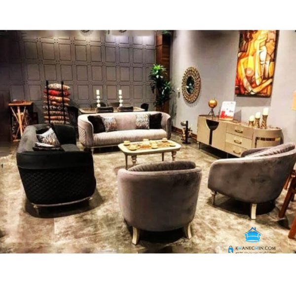 مبل راحتی ست پکیج کامل پذیرایی رویال یا دلژین