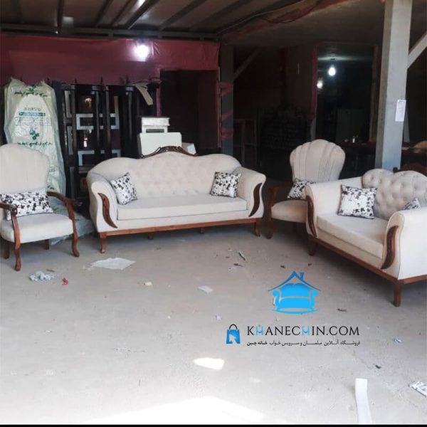 مبل کلاسیک مدل صدف طرح 2021