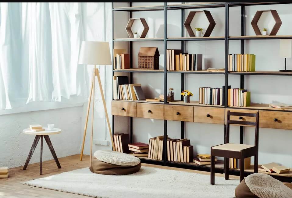 تزیین کتابخانه