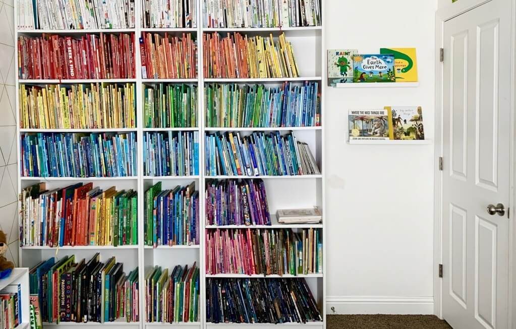 مرتب کردن کتاب با رنگ