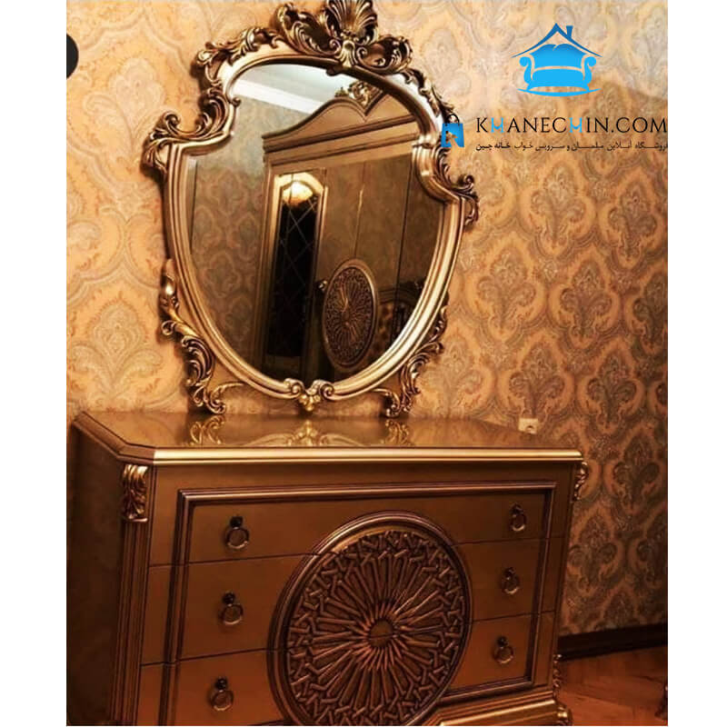 آینه کنسول سرویس خواب کد 3022 طرح 2021 آینه کنسول سرویس خواب کد 3022 طرح 2021