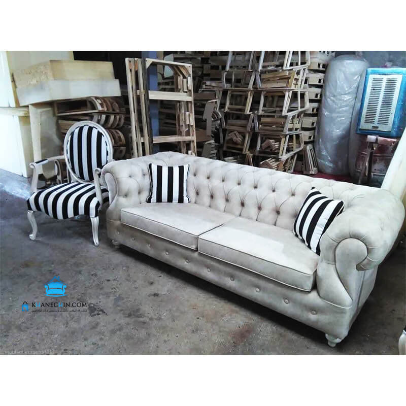 مبل راحتی مدل چستر کلاسیک 2 مبل راحتی مدل چستر کلاسیک 2