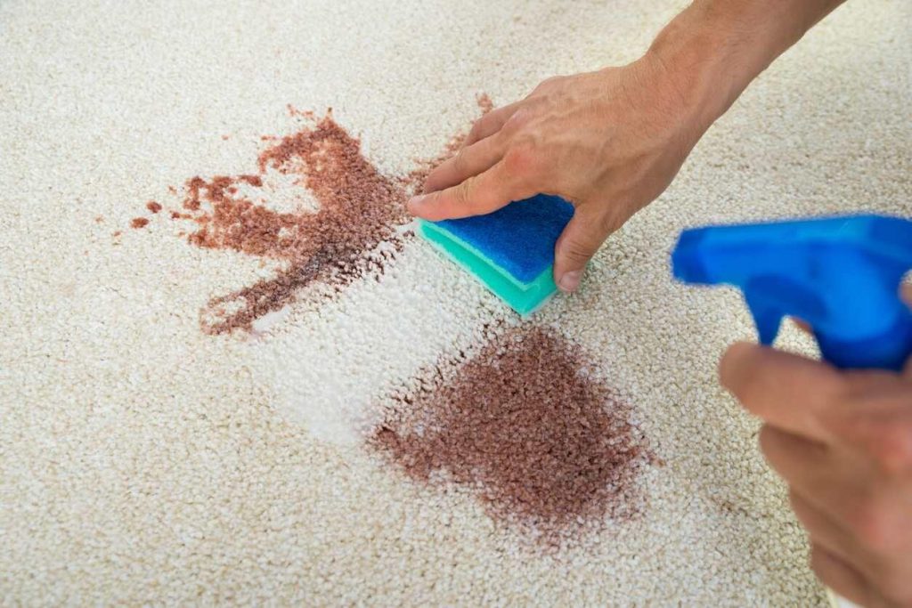 پاک کردن لک چای