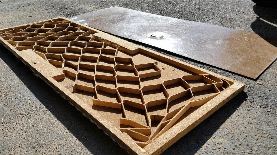 درب چوبی تو خالی