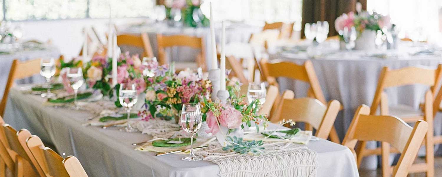 ایده رانر برای تم عروسی