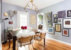 ایده های طراحی دیوار اتاق ناهار خوری
