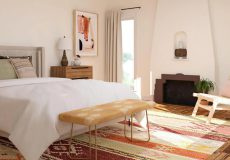 طراحی شومینه اتاق خواب