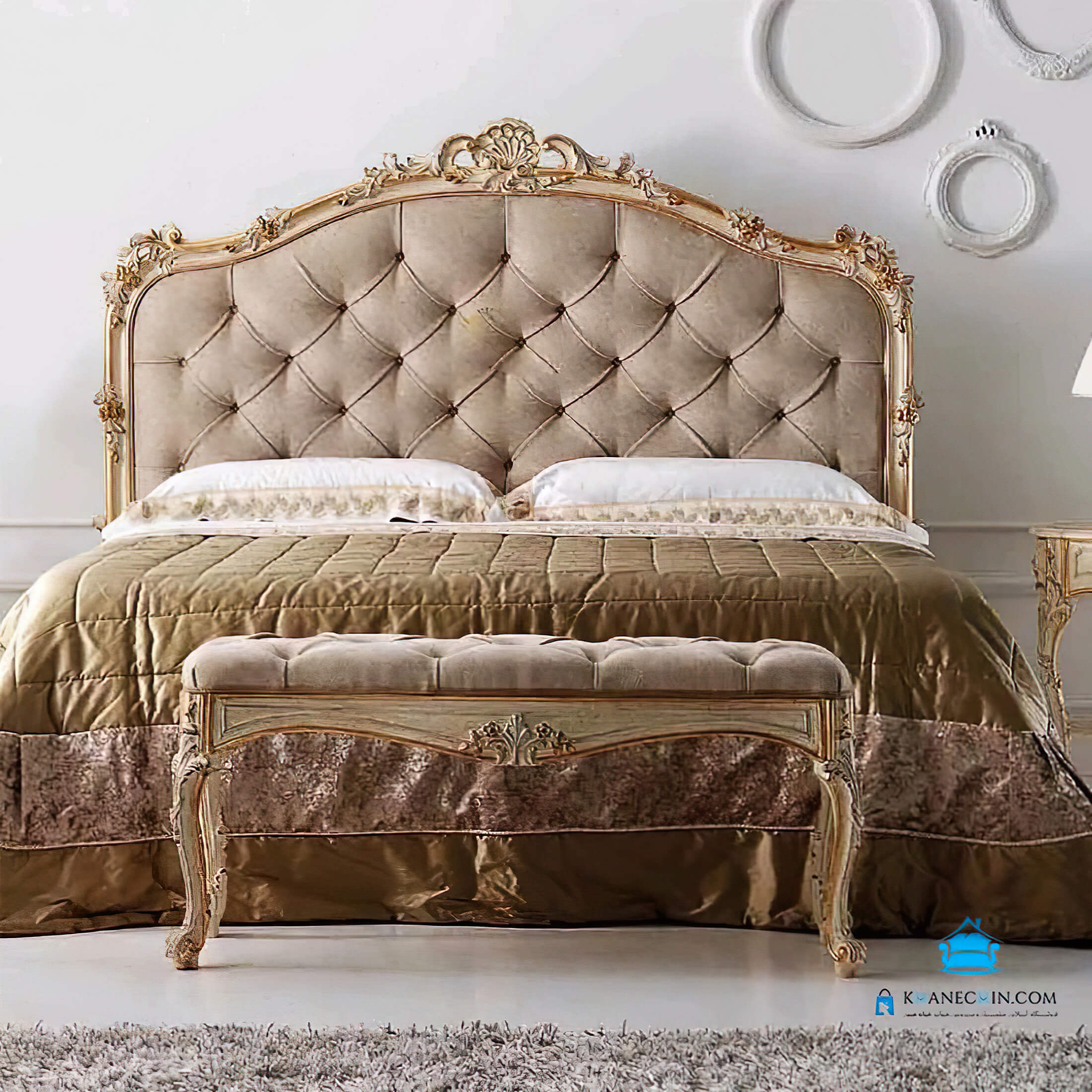 سرویس خواب چوبی کویین e.y.d42 سرویس خواب چوبی کویین e.y.d42