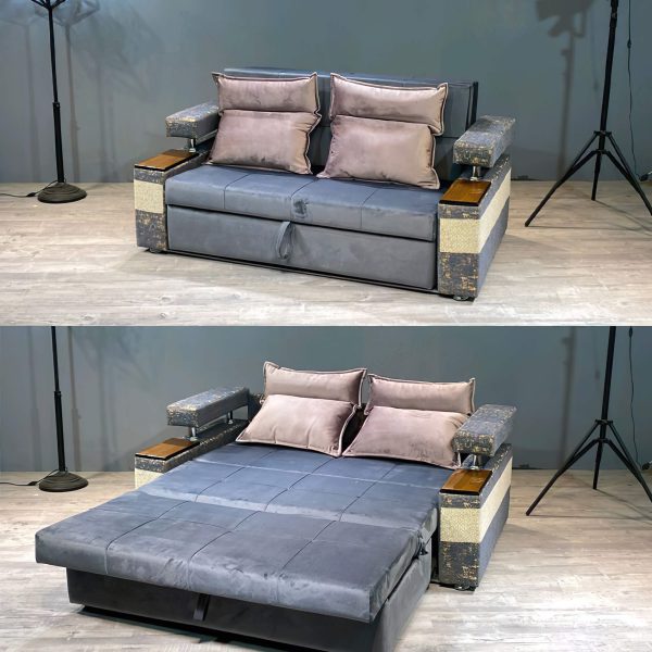 مبل راحتی تکنفره و کاناپه تختخواب شو ایتانو 1401